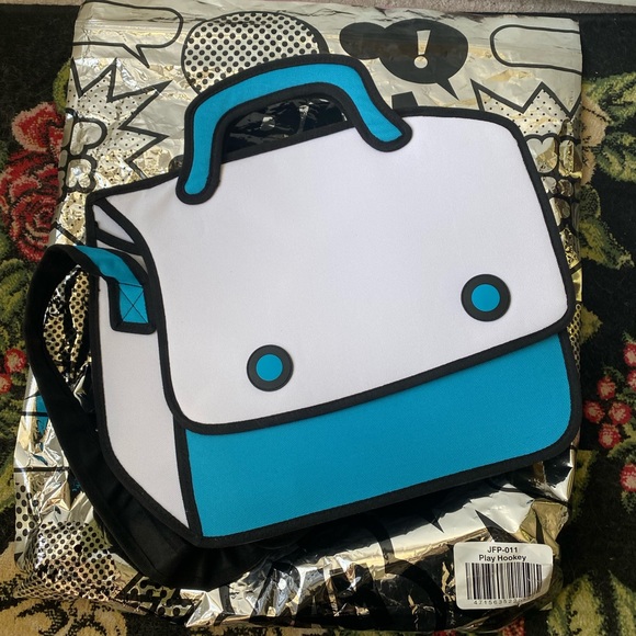 Jump From Paper Messenger Bag - Picture 2 of 8